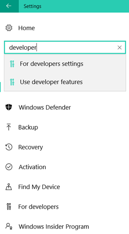 windows 10 developer mode 3
