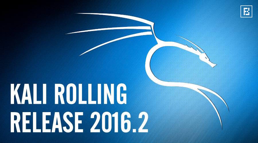 KALI ROLLING RELEASE 2016.2