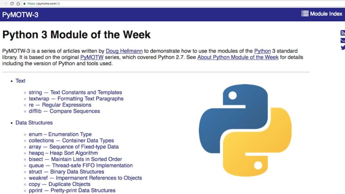 Module index. Python Module. Python 3. Библиотеки Python 3. Python Module Index.