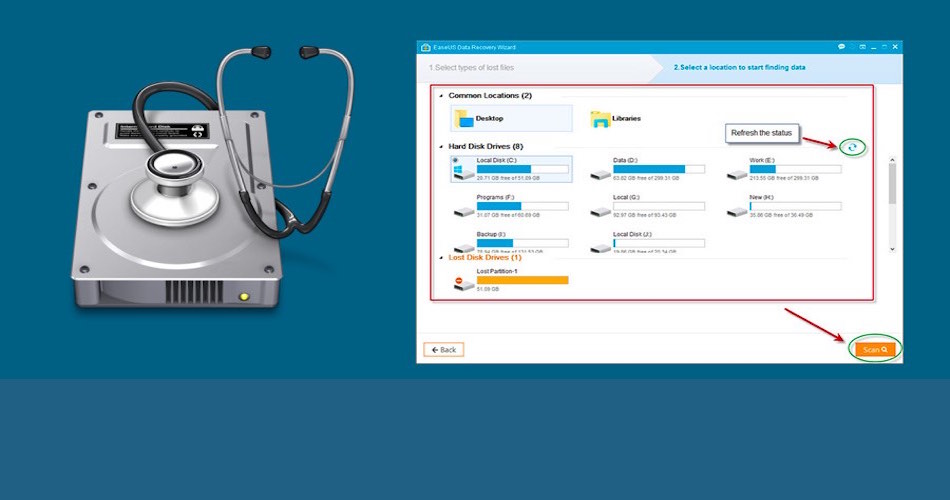 Resultado de imagen para EASEUS Data Recovery Wizard