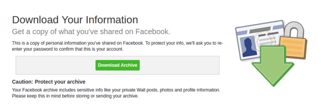 download copy of facebook data