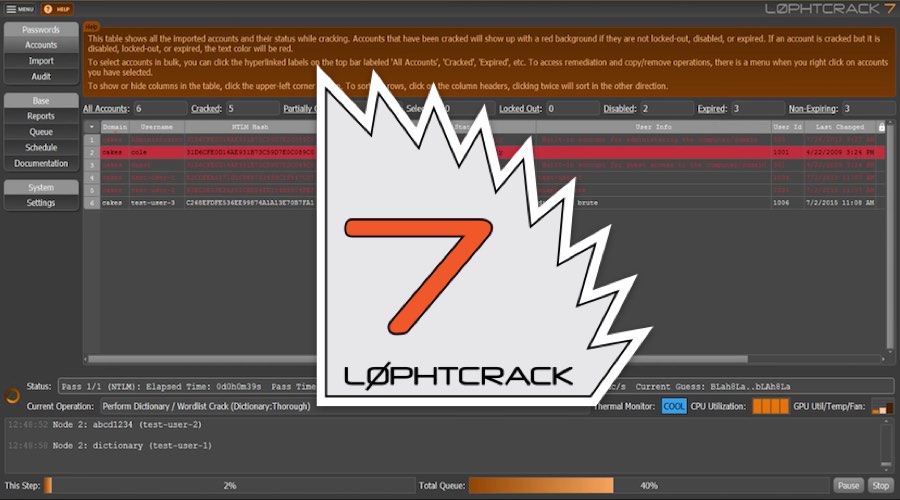 L0phtcrack 6 Cracked