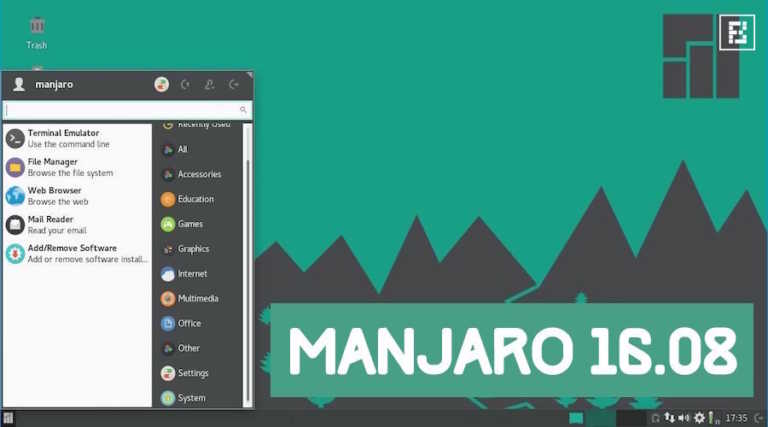 Manjaro Linux 16.08 “Ellada” Released With New Features