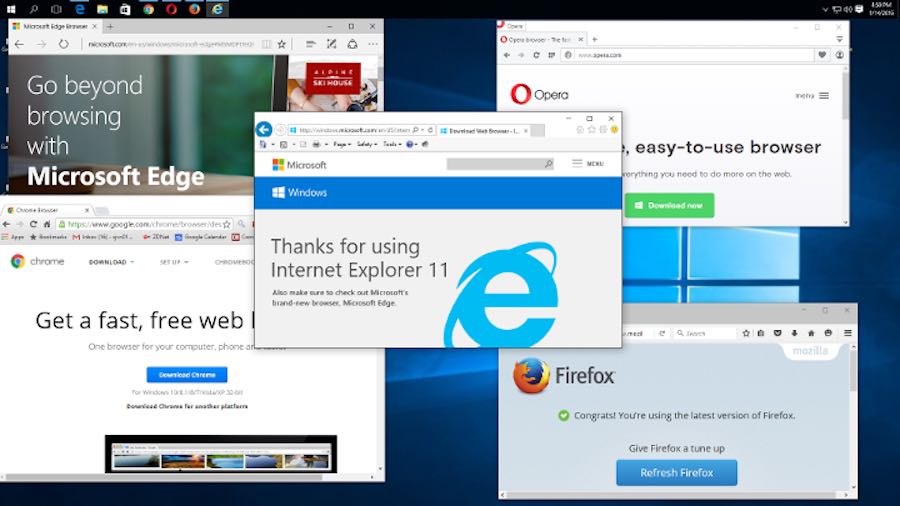 non desktop web browser