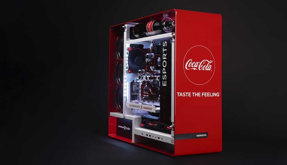 This Coca-Cola Themed Gaming PC By Maingear Looks Like A ... - 994 x 571 jpeg 65kB