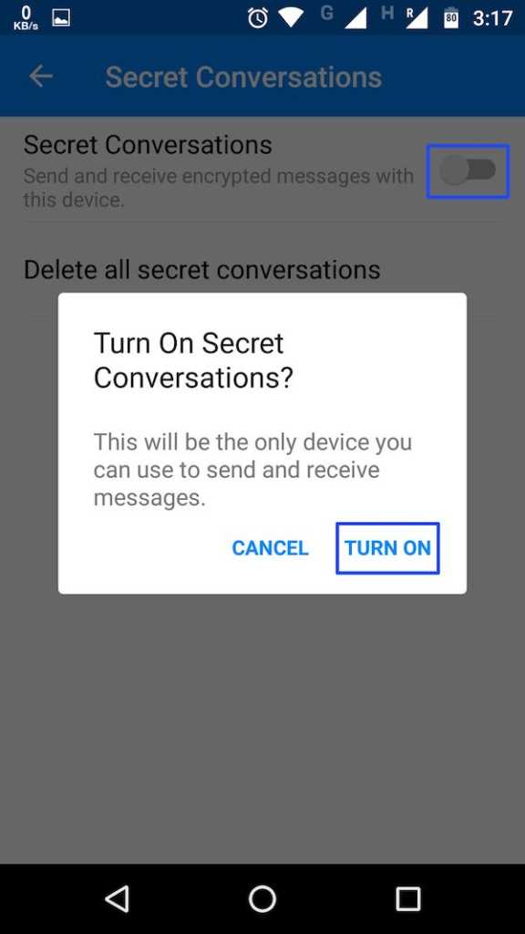 How To Encrypt Your Facebook Messenger And Send Self Destruct Texts 2176