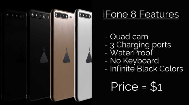 Introducing iFhone 8: The Best iFhone Ever Which Is “Completely Not Redesigned”