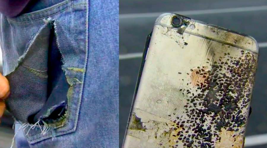 Student Catches Fire During Class After Iphone Explodes In His Pocket