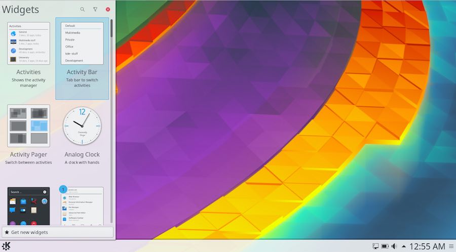kde-neon-5-8-zrzut ekranu-widgety