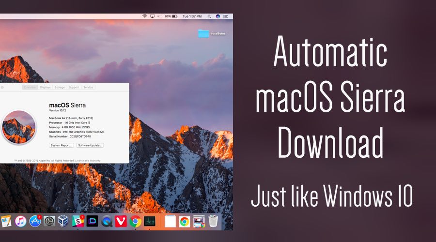 macos high sierra download windows 10