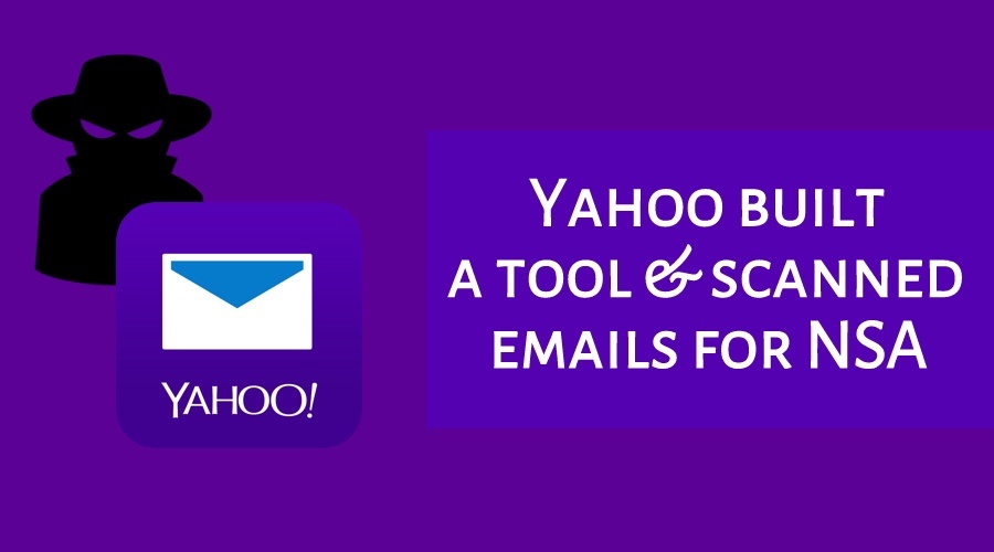 yahoo build tool scan read emails for nsa