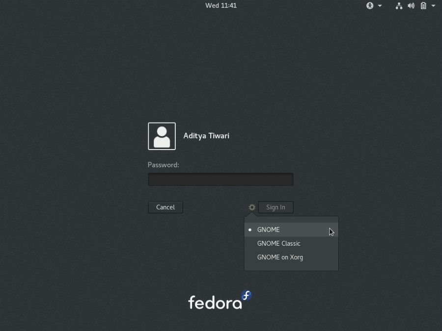 fedora 29 workstation 2019