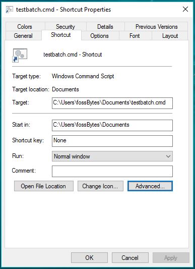 How To Enable Run As Administrator For A Batch File In Windows 10?