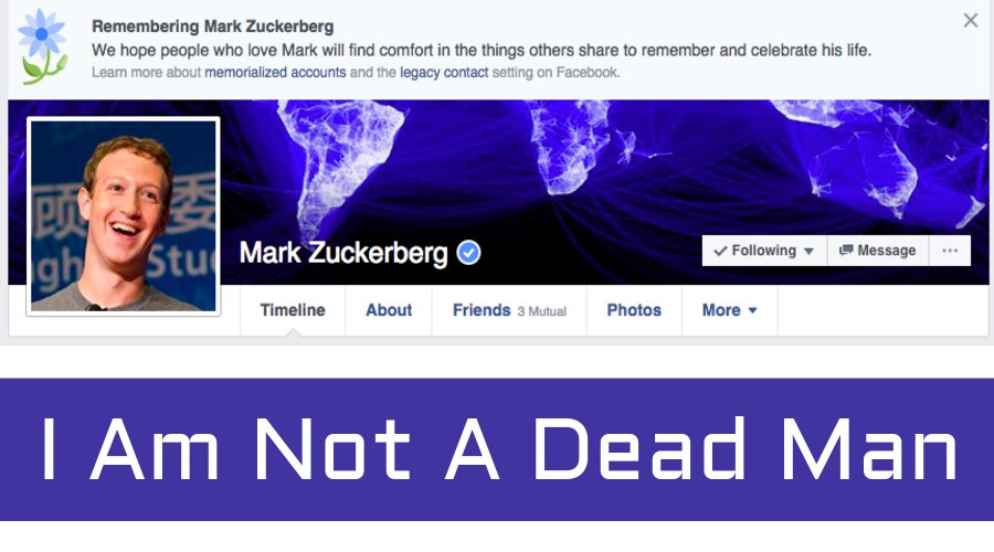 Bizarre Facebook Bug Tags Mark Zuckerberg As A Dead Person - 900 x 500 jpeg 66kB