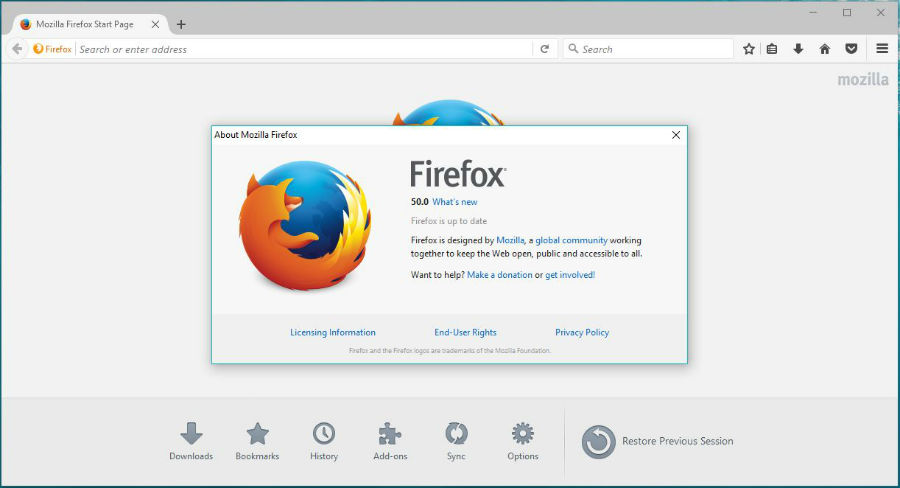 test on older versions of firefox