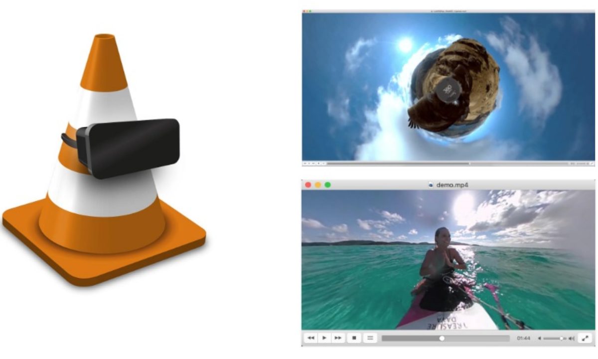 Tilbageholde øje Omvendt 360° Videos Come To VLC Open Source Media Player, VLC VR Version Announced