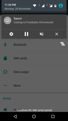 How To disable Google Cast Notification on Android devices?