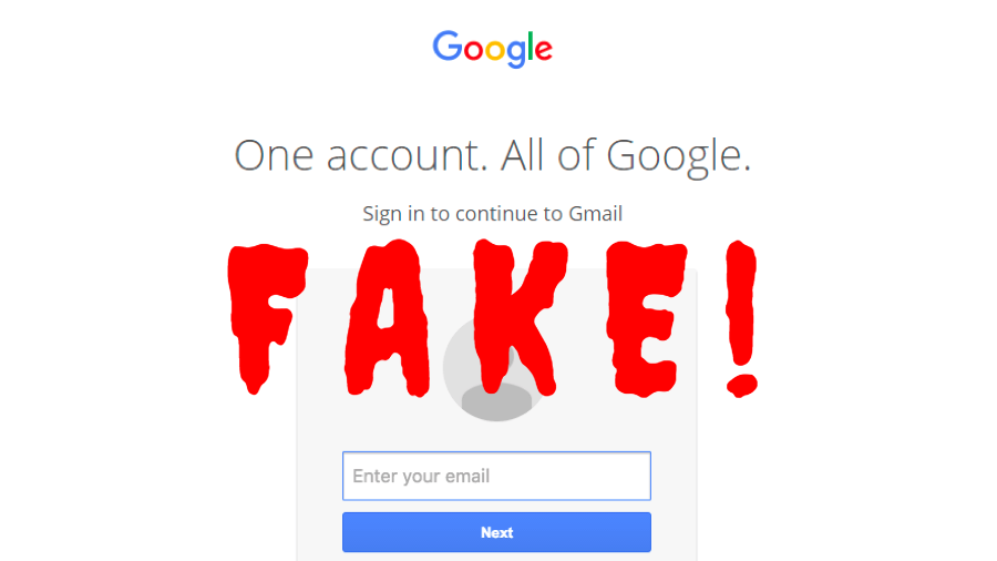 Scary Gmail phishing attack