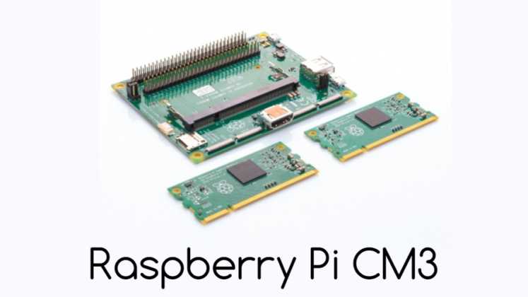 Raspberry Pi's New Compute Module 3 Is Small, But