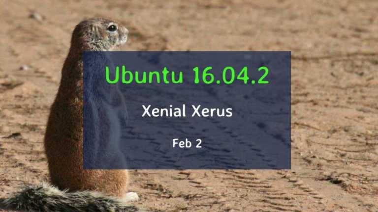 Ubuntu 16.04.2 Xenial Point release main