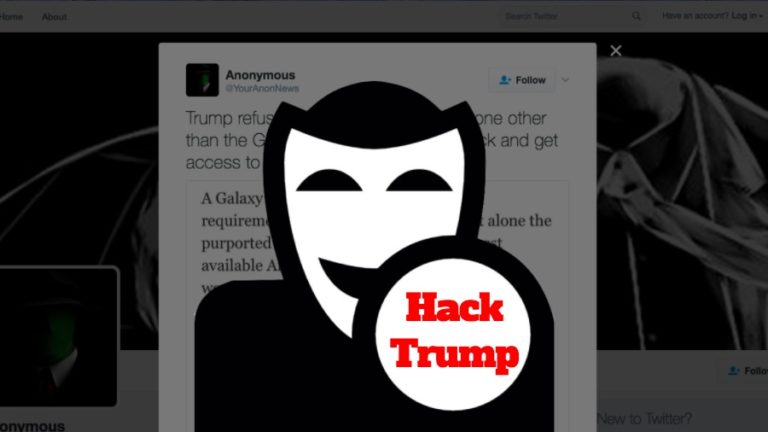 anonymous hacking guide for trump