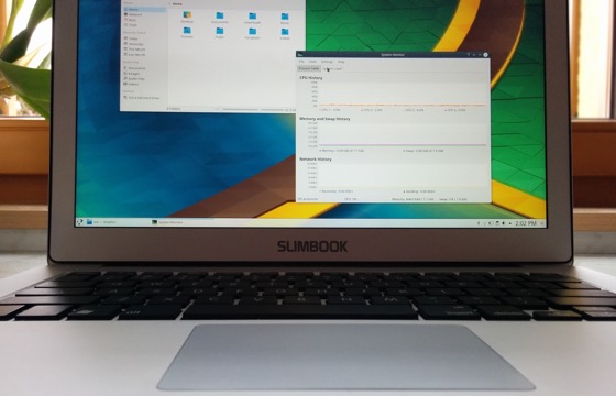 kde slimbook running