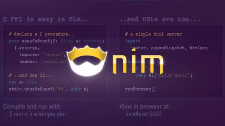 Nim — A Programming Language That Combines Best Of Python, Go, And Rust