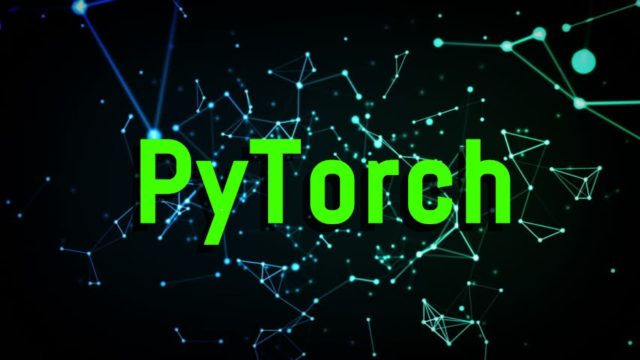 pytorch python machine learning