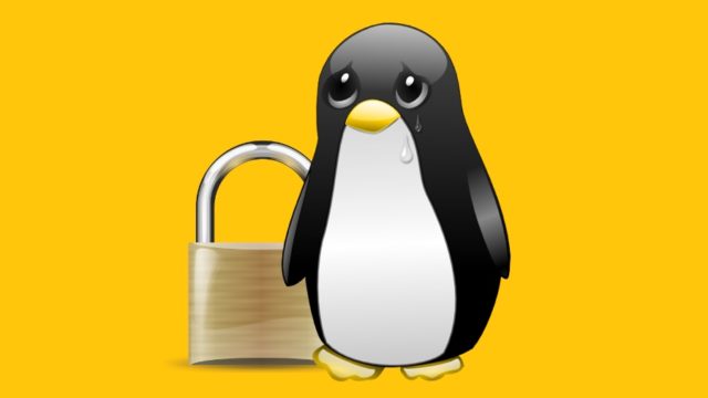 sad linux tux securityf