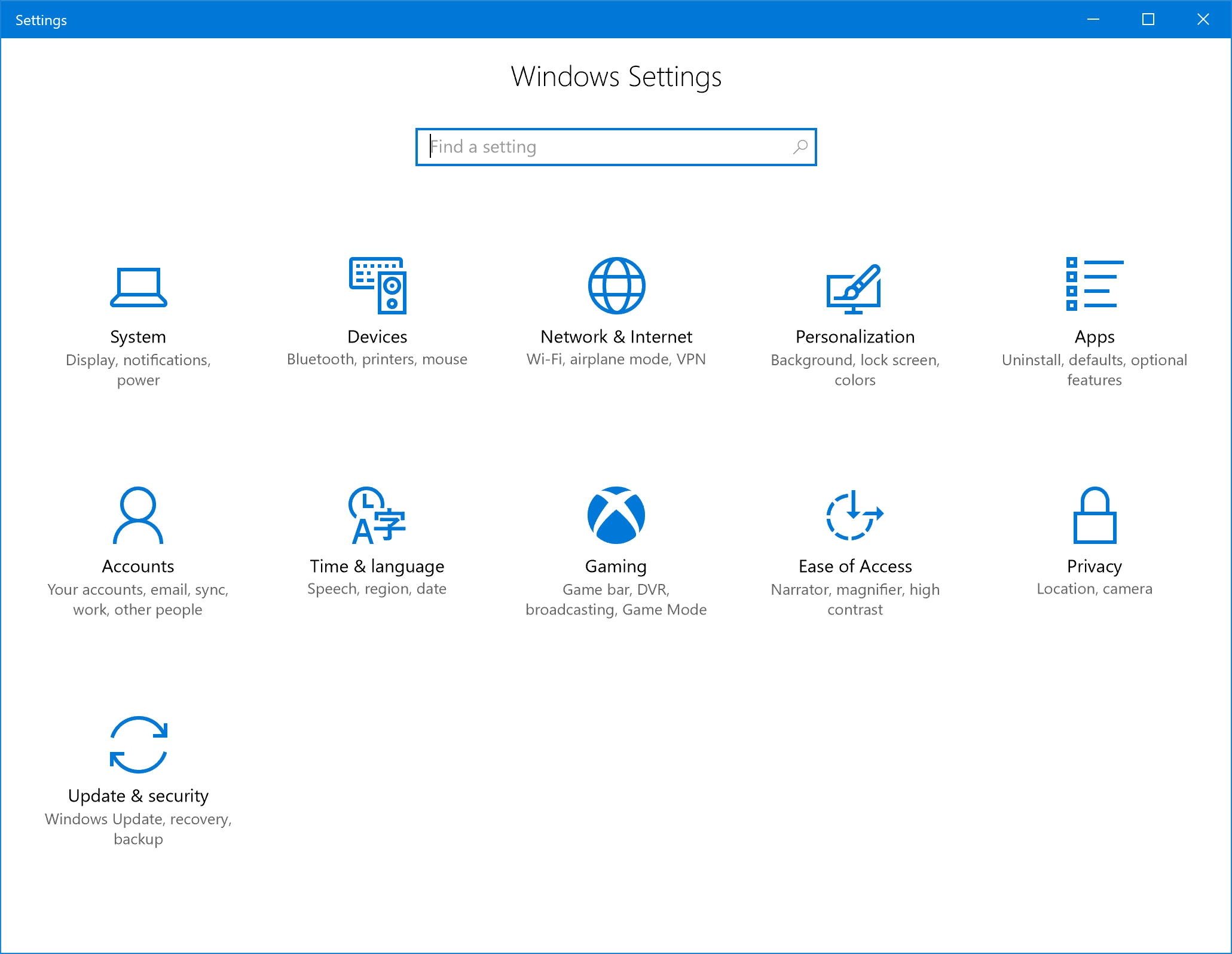 Windows 10 Game Mode Settings