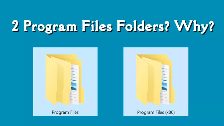 Why Does 64-Bit Windows Need Two Program Files Folders — Program Files & Program Files (x86)