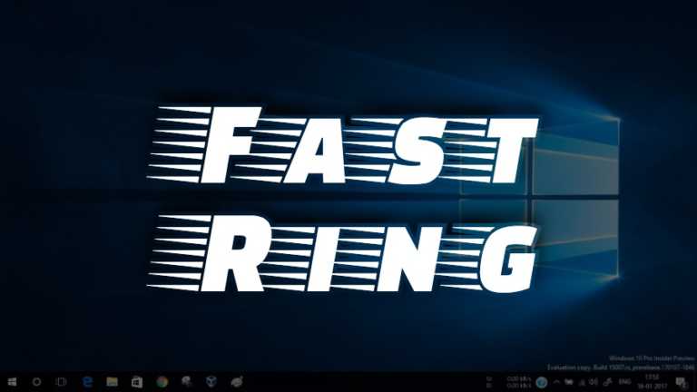 windows 10 fast ring