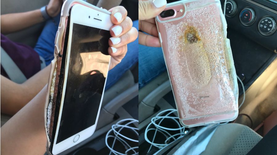 Viral Video Shows A Smoking iPhone 7 Plus Melting, Apple Says They're 