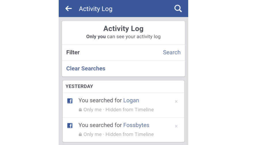 How To Delete Facebook Search History All At Once? | Clear People From