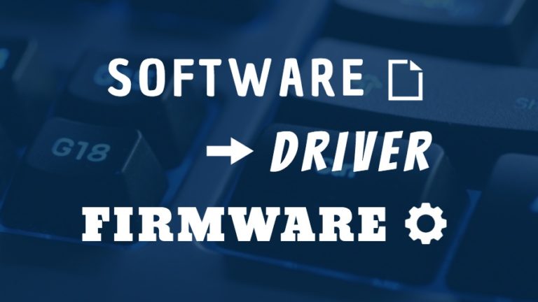 What Is The Difference Between Software, Driver, Firmware?