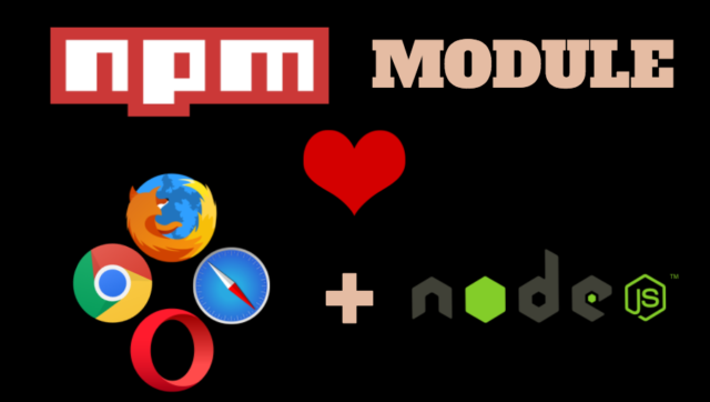 browser + node modules Cross Browser NPM Packages