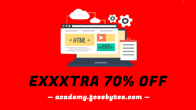 fossbytes academy 70% offer
