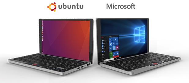 gpd pocket ubuntu windows 10 laptop