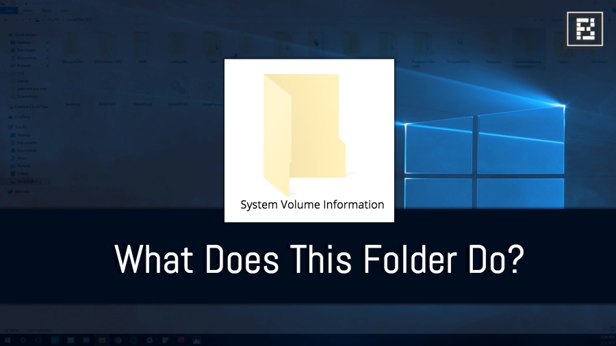 Access Windows 7 System Volume Information File