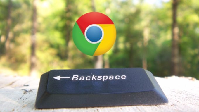 Google chrome не работает backspace