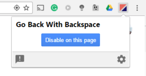 How To Re-Enable "Backspace" Button To Go Back In Google Chrome? | Get ...