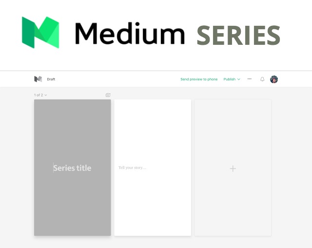 Medium Launches Snapchat Like Stories (Series) For Medium