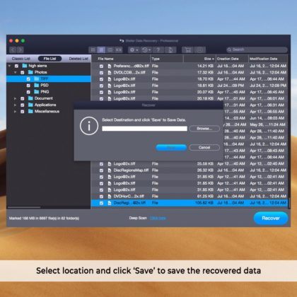 stellar data recovery registration key mac