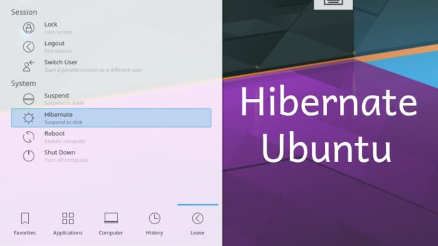 Ubuntu Hibernate Main