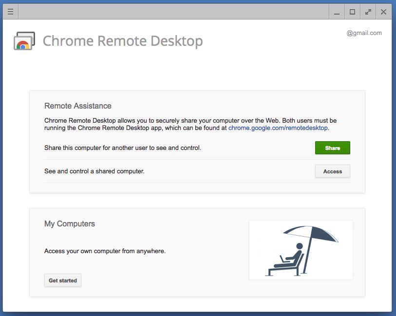 chrome remote desktop 2