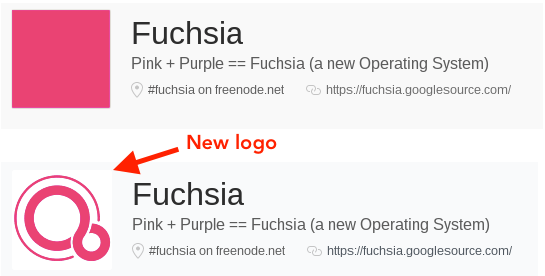 fuchsia logo new google