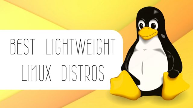 lightweight linux distros