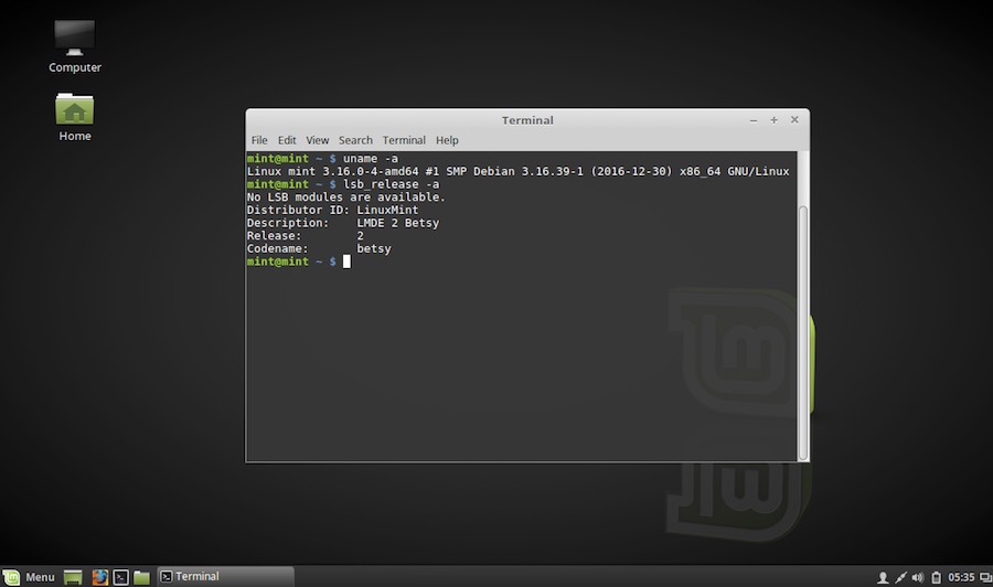 linux mint lmde 2 betsy 4