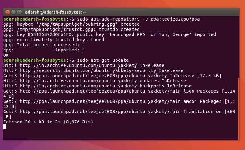 ubuntu linux kernel update ukuu 4