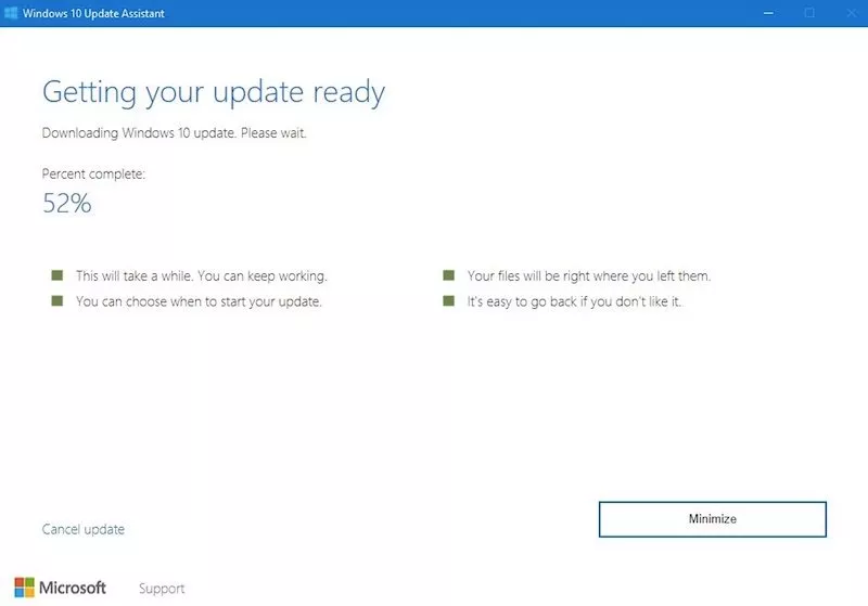 windows 10 update assistant creators update